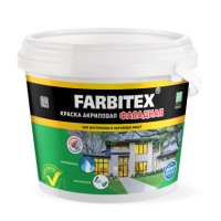 Краска акриловая FARBITEX фасадная 13кг фото в Строймикс