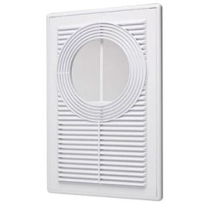 Вентрешетка STORM 205*305мм с унив. фланцем 100-150мм фото из интернет-магазина Строймикс