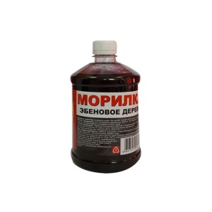 Морилка водная 0,5 л Эбеновое дерево фото из интернет-магазина Строймикс