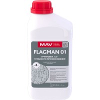 Грунтовка FLAGMAN 01 ВД-АК-01 б/цв. глуб. проникновения 1л/1кг фото в Строймикс