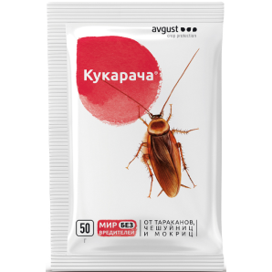 Порошок Кукарача от тараканов 50г фото из интернет-магазина Строймикс