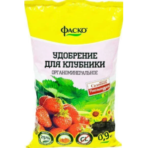 Удобрение органоминер в гранул. Фаско Клубника 0.9кг фото из интернет-магазина Строймикс