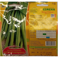 Семена Фасоль спаржевая Зеленый карандаш 5гр фото в Строймикс