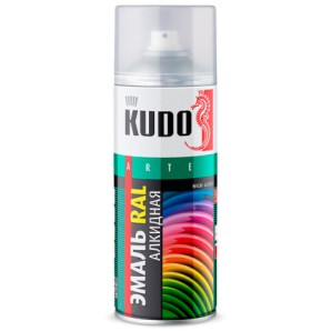 Эмаль KU-1101 универсальная белая матовая 520 мл. фото из интернет-магазина Строймикс