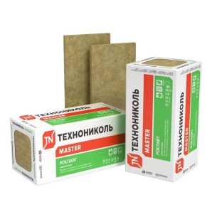 Плита минераловатная РОКЛАЙТ 1200*600*50 мм 50% компрессии, 0,4320 куб.м. 8,64 м2,Плотность 35 кг/м3 фото из интернет-магазина Строймикс