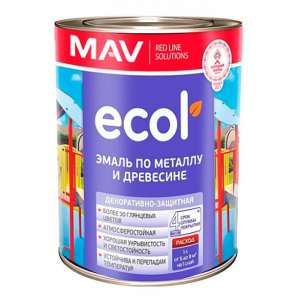 Эмаль ПФ-115 ECOL 0.9 кг. бежевый 022989 фото из интернет-магазина Строймикс