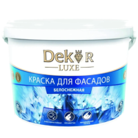 Краска ВД-АК 111 DECOR для фасадов белоснежная 1,1 кг. 27-009 фото в Строймикс