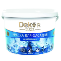 Краска ВД-АК 111 DECOR для фасадов белоснежная 3 кг. 2-668 фото в Строймикс