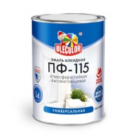 Эмаль ПФ-115 OLECOLOR 0.8кг. зеленое яблоко фото в Строймикс