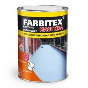 Мастика FARBITEX гидроизоляционная 2 кг. фото из интернет-магазина Строймикс