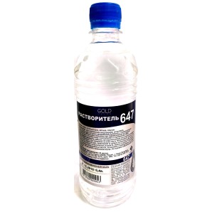 Растворитель 647 0,4л ПЭТ фото из интернет-магазина Строймикс