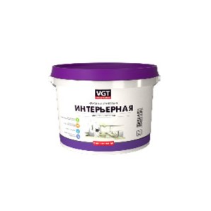 Краска ВД-АК-2180 интерьерная, белоснежная(влагостойкая) 3кг фото из интернет-магазина Строймикс