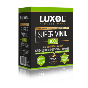 Клей обойный LUXOL SUPER VINIL 300гр. фото из интернет-магазина Строймикс