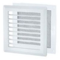 Решетка вент. TDM разъемная с моск. сеткой 175*175мм пря. жалюзи фото в Строймикс