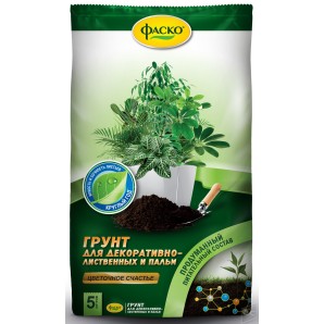 Грунт для декор.-листв. Фаско Цветочное счастье, 5л. фото из интернет-магазина Строймикс