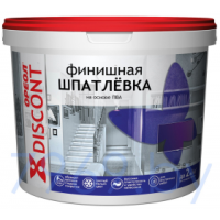 Шпатлевка ВД ОРЕОЛ ДИСКОНТ на основе ПВА, 3 кг. фото в Строймикс