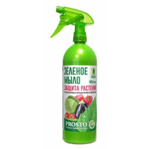 Зеленое мыло PROSTO 900 мл. в бут. фото из интернет-магазина Строймикс