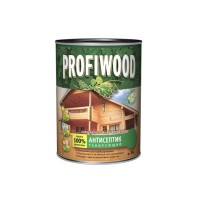 Антисептик PROFIWOOD лаковый тонир. атмосферост.алкидный дуб 0.75 л/0.7 кг фото в Строймикс