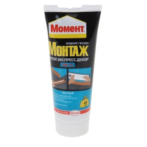Клей Момент Экспресс Декор 250г фото из интернет-магазина Строймикс