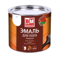 Эмаль д/пола BAUMASTER, красно-коричневая, 1,8кг фото в Строймикс