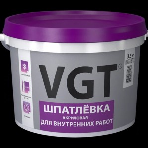 Шпатлевка д/внутренних работ 3,6кг фото из интернет-магазина Строймикс