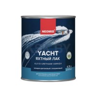 Неомид лак яхтный п/матовый алкидно-уретановый 0,75л фото в Строймикс