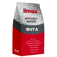 Композиция для заполнения швов ILMAX artcolor mastik 2 кг 06 темно-серый фото в Строймикс