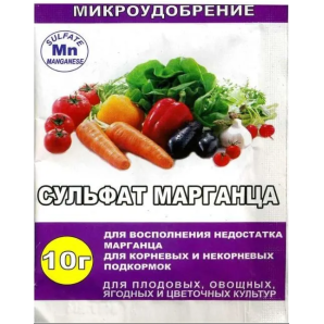 Сульфат марганца 10г фото из интернет-магазина Строймикс