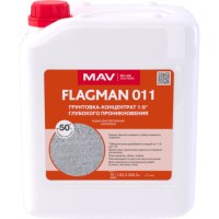 Грунтовка ВД-АК-011 бесцветная FLAGMAN концентрат 10,0л (10,0 кг) фото в Строймикс