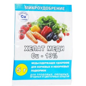 Хелат меди 5г Рейхард фото из интернет-магазина Строймикс