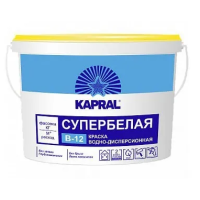 Краска ВД Капрал В-12 ведро 1л фото в Строймикс