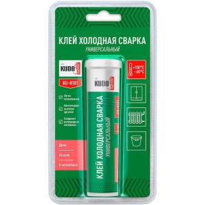 Клей Холодная сварка для ремонта батарей и труб 60г KU-H101 фото из интернет-магазина Строймикс