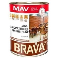 Лак ПФ-1120 RAVA ALKYD декоративно-защит. бесц. 1,0л (0,7кг) арт 128427 фото в Строймикс
