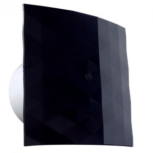 Вентилятор универсальный 16*16 D120 стандарт BLACK/WHITE черный DOSPEL 007-4327_В фото из интернет-магазина Строймикс