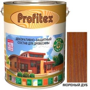 Состав ПРОФИТЕКС деревозащ. мореный дуб 1,0л (0,7кг) арт. 123426 фото из интернет-магазина Строймикс