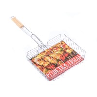 Решетка-гриль метал. 31,3*24,5*65см, (арт. BBQ46) фото в Строймикс