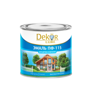 Эмаль ПФ-115 DEKOR бежевая 0.8 кг фото из интернет-магазина Строймикс