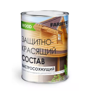 Состав защитно-красящ. для древесины быстросох. FARBITEX ПРОФИ Калужница 0,75л фото из интернет-магазина Строймикс