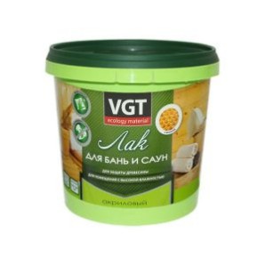 Лак акриловый для бань и саун, 0,9кг фото из интернет-магазина Строймикс
