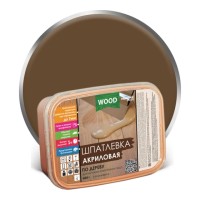 Шпатлевка акриловая по дереву FARBITEX ПРОФИ WOOD 0,8кг орех 4300006051 фото в Строймикс