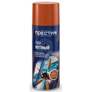 Лак влагостойкий Престиж яхтный матовый Аэрозольный ф 425 мл фото из интернет-магазина Строймикс