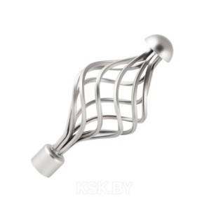 Наконечник металлический О16 Ажур Сатин фото из интернет-магазина Строймикс