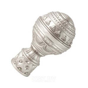 Наконечник металлический О16 Ампир Сатин фото из интернет-магазина Строймикс