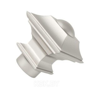 Наконечник металлический D25 Верди Сатин фото из интернет-магазина Строймикс