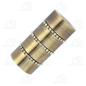 Наконечник металлический D25 Лира Антик фото из интернет-магазина Строймикс