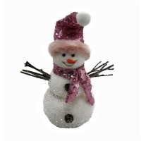 Cувенир новогодний Снеговик Christmas Touch 25см пенопласт арт А53523В фото в Строймикс