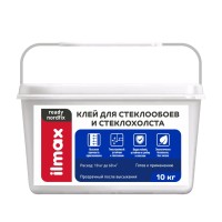 Клей для стеклообоев и стеклохолста Ilmax ready nordfix 10 кг фото в Строймикс