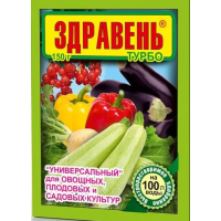 Удобрение Здравень универсал турбо 150г без хлорное водорастворимое арт 00008712 фото в Строймикс
