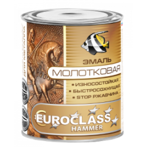 Эмаль декор Euroclass с молот эф медь 0.8 кг фото из интернет-магазина Строймикс