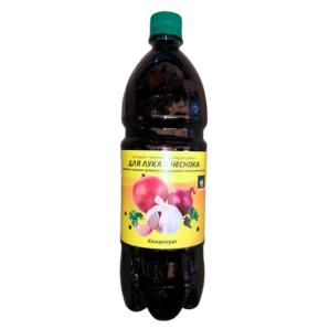 Препарат гуминовый Гидрогумин для лука и чеснока 1 л фото из интернет-магазина Строймикс